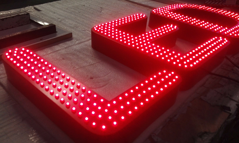 LED穿孔發(fā)光字為什么這么受歡迎？