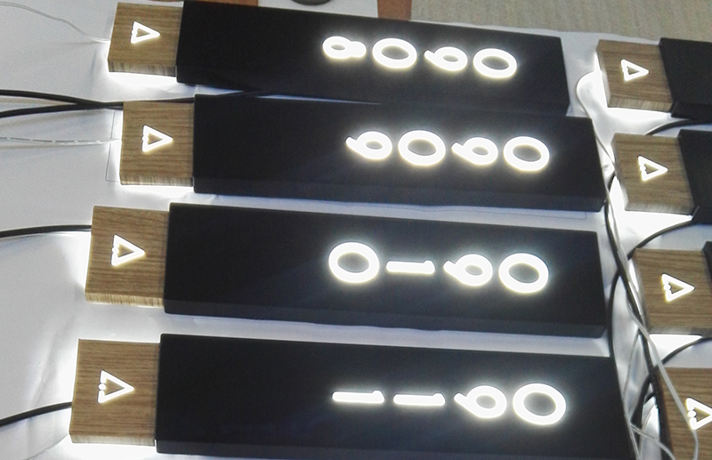 LED門牌發(fā)光字做哪種字好看，有哪些類型？