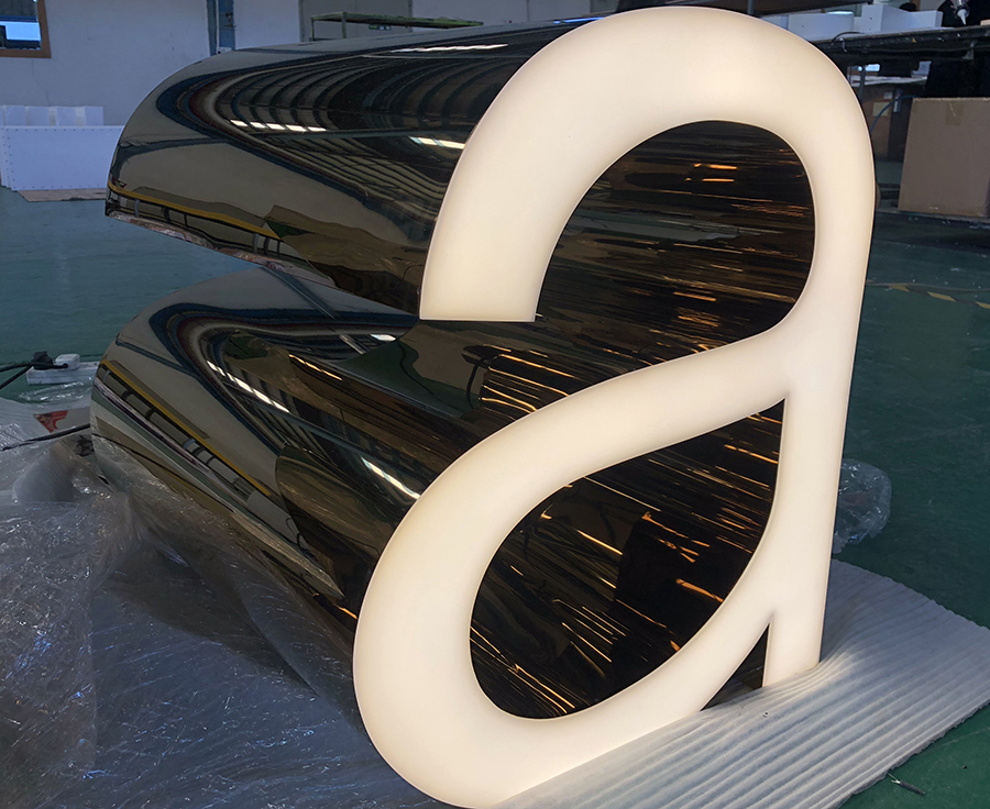 不銹鋼發(fā)光字制作的7大流程步驟是什么？
