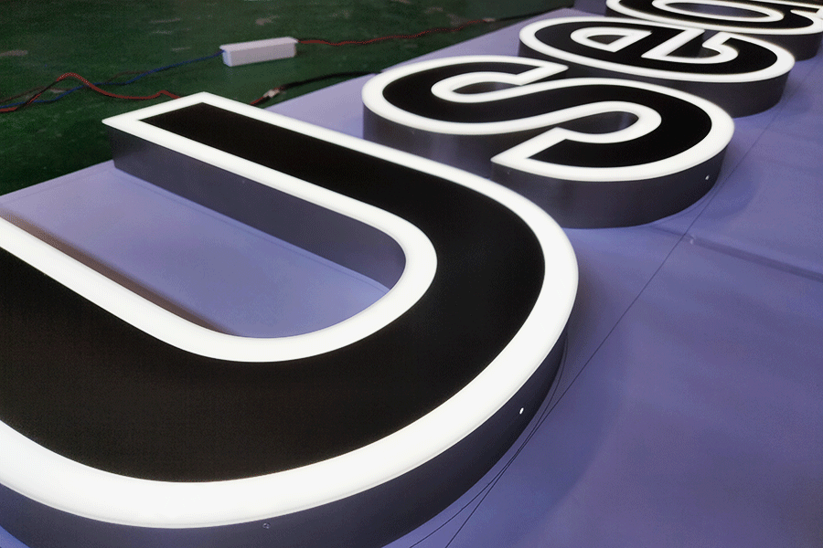 不銹鋼包邊字生產(chǎn)制作流程步驟有哪些？