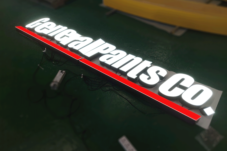 LED無邊框字制作有什么特征？