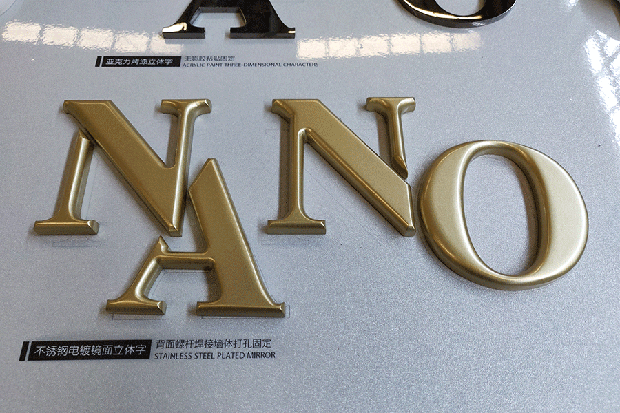 制作三維LED背光字有什么特點和制作工藝？