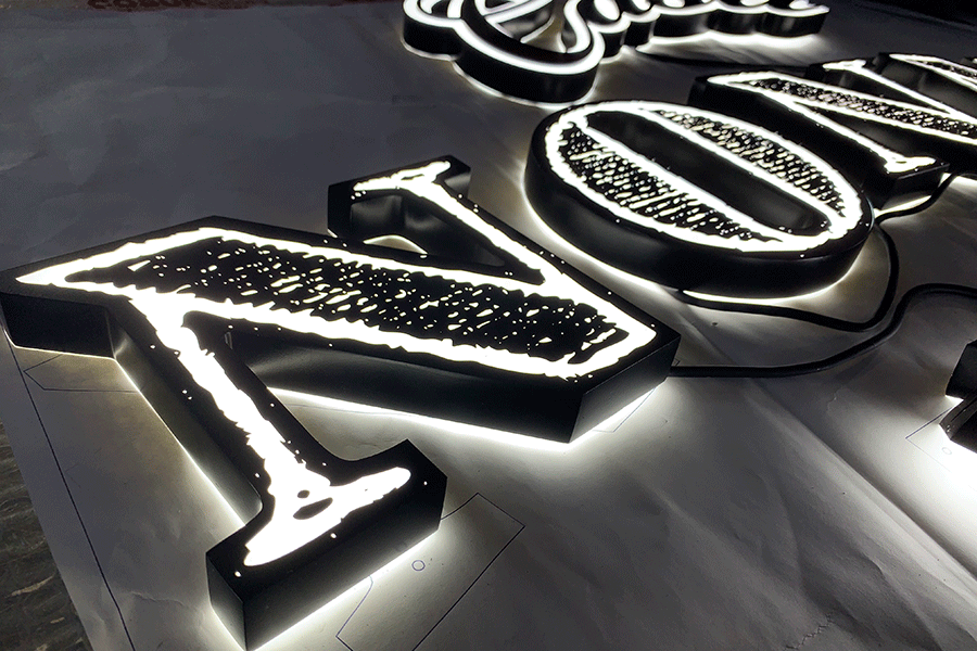 制作迷你字發(fā)光標(biāo)識(shí)有什么典型特征？