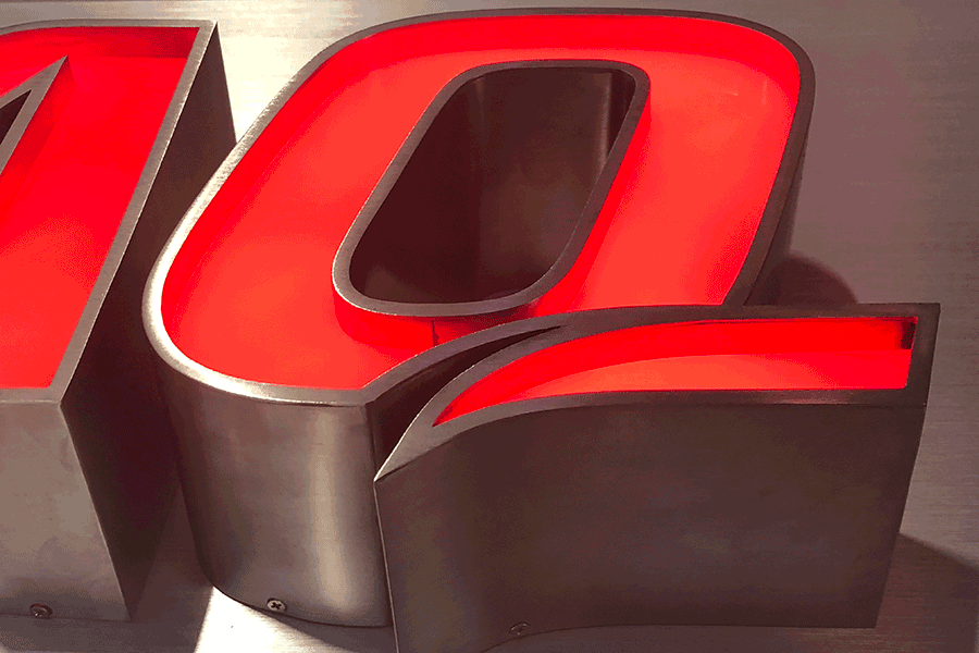 設(shè)計(jì)制作不銹鋼包邊字有哪些工序和工藝流程？