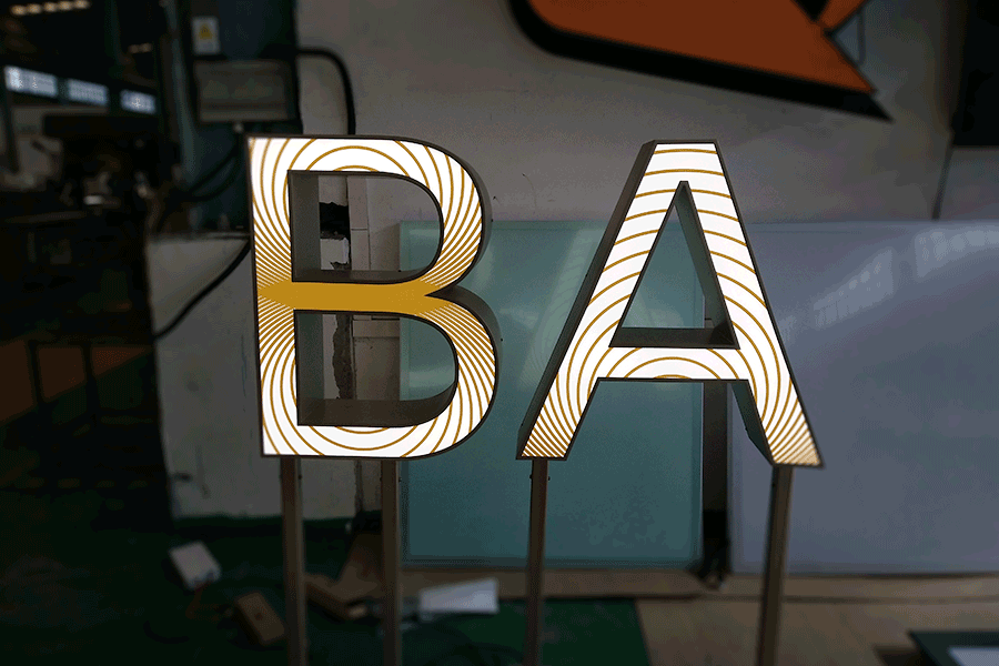 設(shè)計(jì)制作鏤空字發(fā)光標(biāo)識(shí)有什么產(chǎn)品優(yōu)勢(shì)？