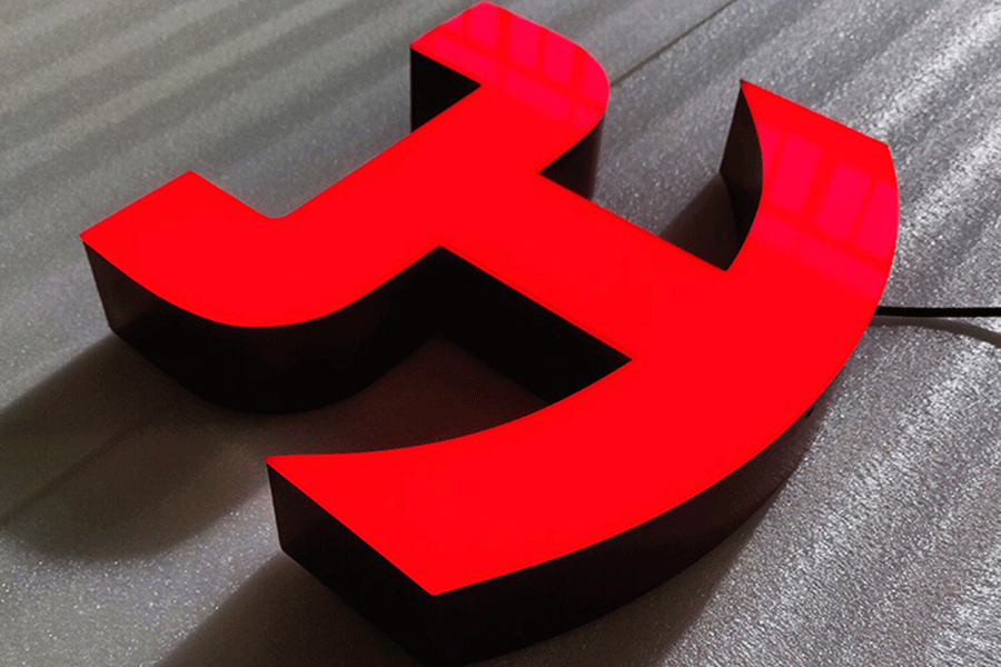 定制LED無邊框發(fā)光字發(fā)光標識有哪些特點？