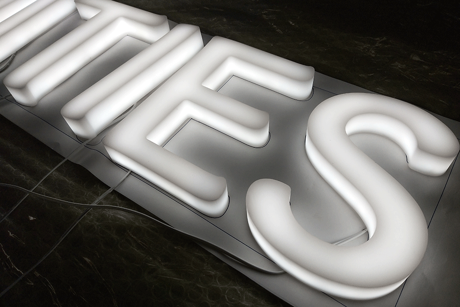 LED迷你字標識標牌制作有什么特征？