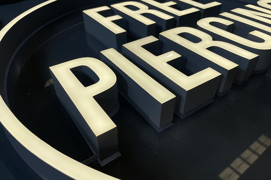 LED樹脂字標識標牌制作有什么特色？