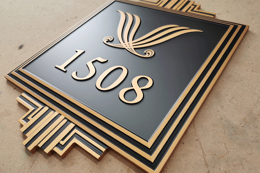 浮雕門牌標(biāo)識設(shè)計制作有哪些優(yōu)點？